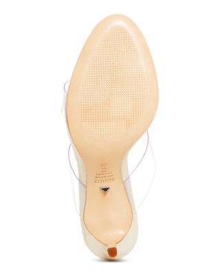 Women's Ariella Clear Strap High-Heel Slide Sandals