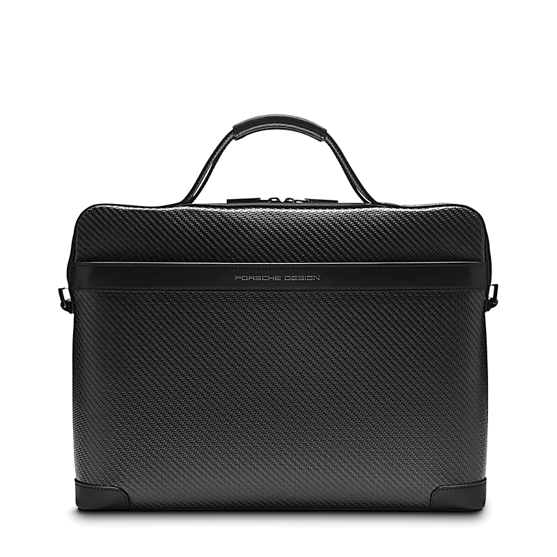 Porsche Design Bric's Carbon Briefcase S In Black