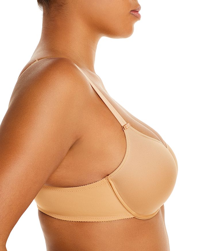Shop Chantelle Bra - Basic Invisible Memory Foam In Toffee