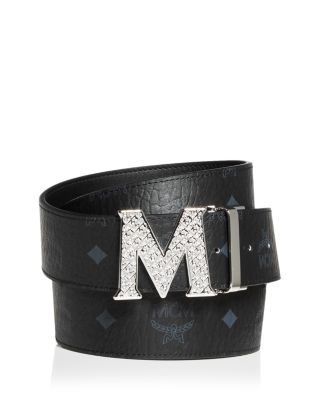 mcm belt with diamonds