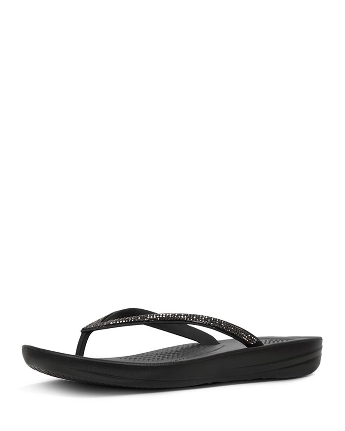 FITFLOP FITFLOP WOMEN'S IQUSHION SPARKLE SANDALS,R08