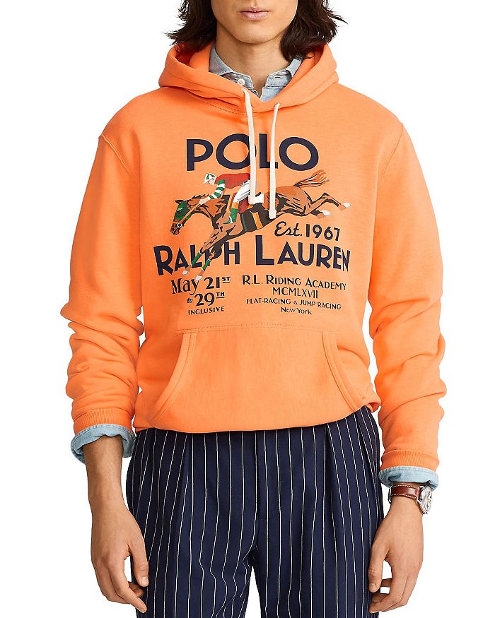 Polo Ralph Lauren Fleece Graphic Hoodie Bloomingdale's