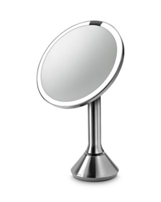 8" Sensor Makeup Mirror, 5x Magnification & Adjustable Brightness