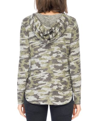 bobeau camo cardigan