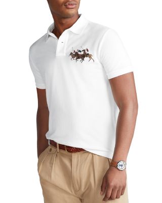 Polo Ralph Lauren Custom Slim Fit Mesh Polo Shirt | Bloomingdale's