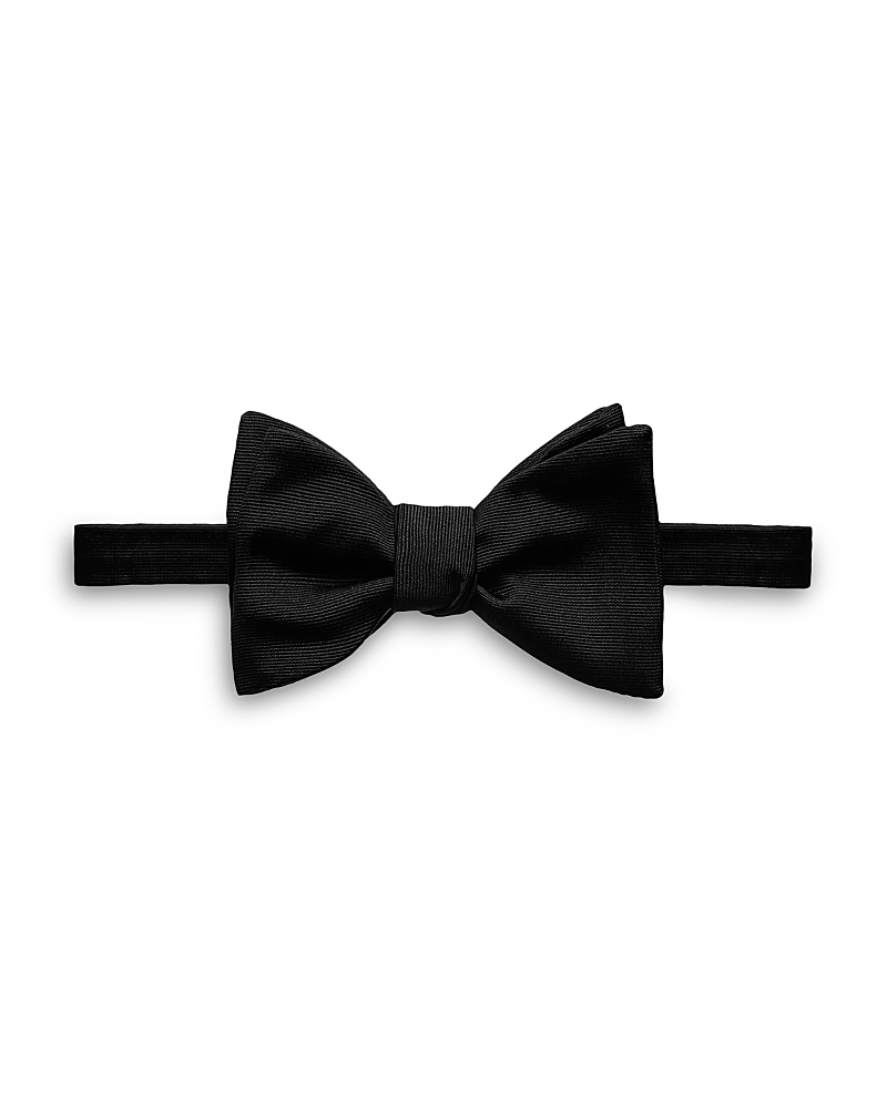 Eton Silk Bow Tie In Black