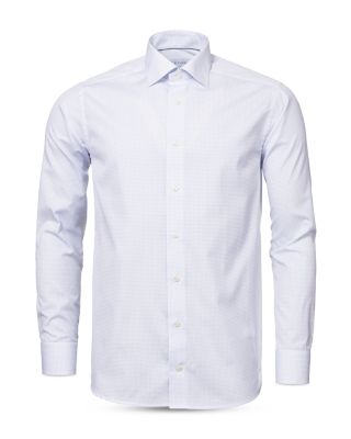 Micro Print Contemporary Fit Dress Shirt