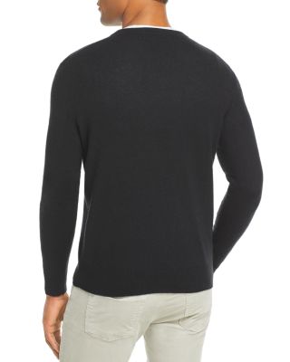 Black Cashmere V-Neck Sweater - Exclusive