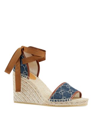 gucci sandals wedge