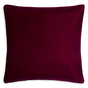 Surya Velvet Glam Decorative Pillow, 18 X 18 In Dark Purple