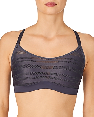 Le Mystere Active Balance Convertible Sports Bra In Carbon