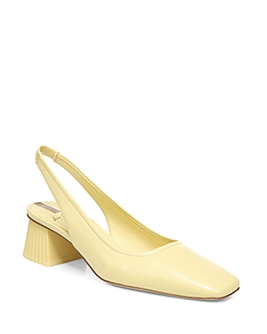 Sam Edelman Women's Toren Slingback Pumps Women's Shoes In Yellow