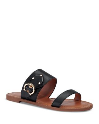 coach harlow leather sandals