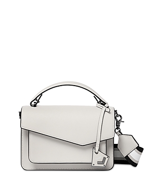 Botkier Cobble Hill Medium Leather Crossbody In Dove