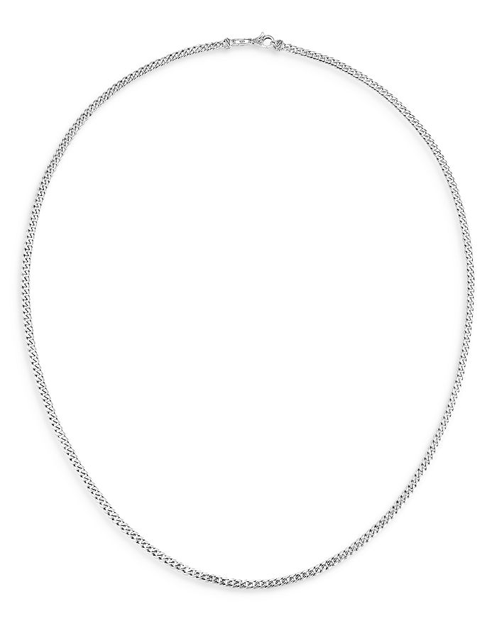 Shop John Hardy Sterling Silver Classic Curb Chain Necklace, 26