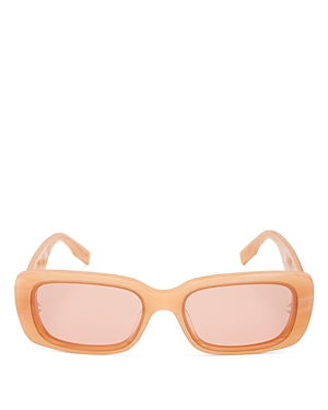 Mcq By Alexander Mcqueen Mcq Alexander Mcqueen Unisex Square Sunglasses, 57mm In Pink/red