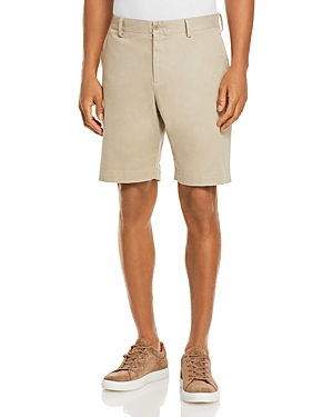 Shop The Men's Store At Bloomingdale's Twill Regular Fit Shorts - 100% Exclusive In Stone