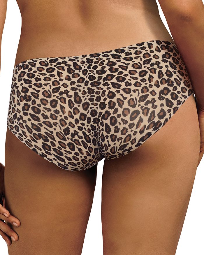 Chantelle Soft Stretch One-size Seamless Hipster In Leopard