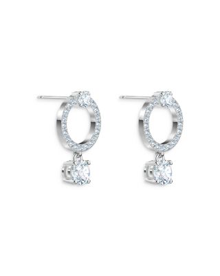 Constella Circle Drop Earrings