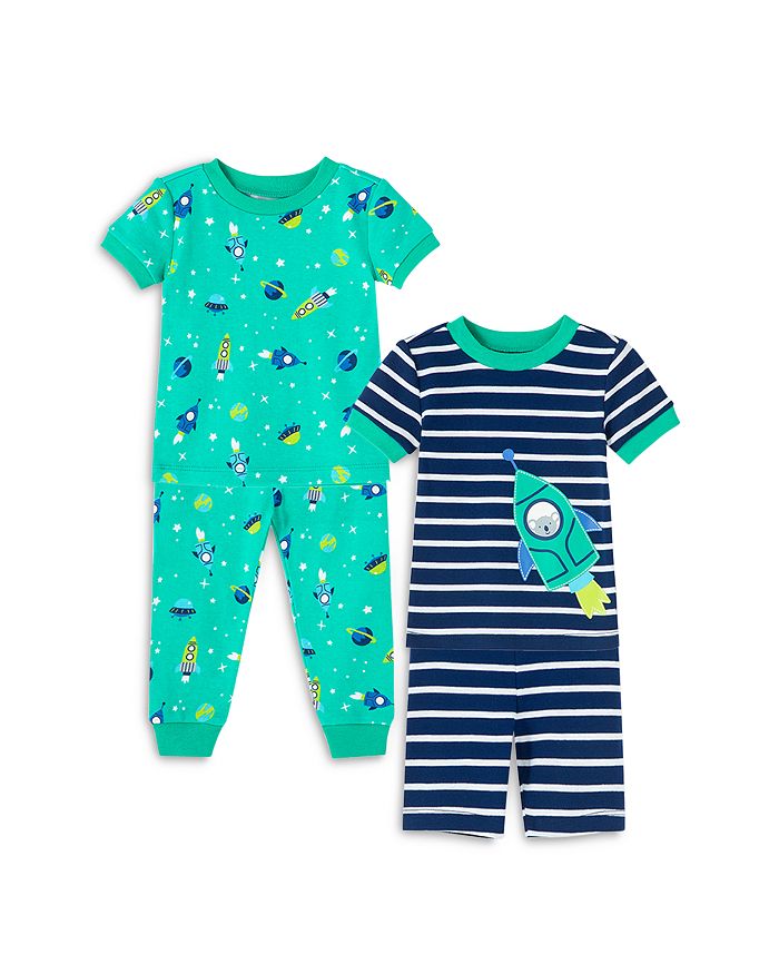 LITTLE ME BOYS' SPACE PAJAMA SETS, 2 PACK - BABY,LS610467I