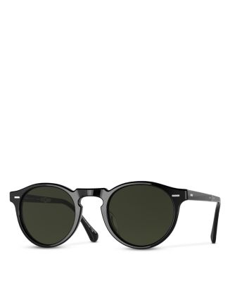 Oliver Peoples Gregory Peck 1962 Folding Polarized Round