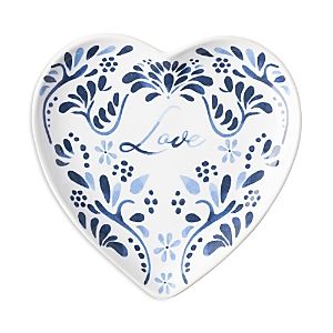 Juliska Iberian Journey Indigo Love Tray