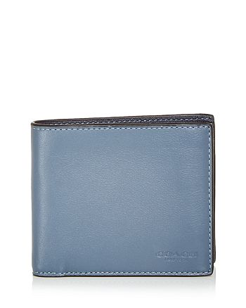 COACH 3-in-1 Color Block Leather Bifold Wallet | Bloomingdale's