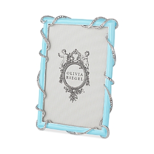 Olivia Riegel Baby Harlow 4 X 6 Frame In Blue