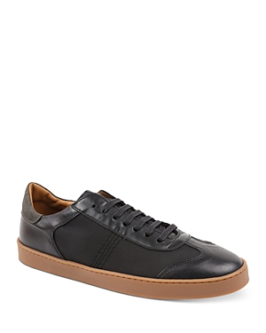 Bruno Magli Men's Bono Classic Sport Lace Up Sneakers Men's Shoes In Black