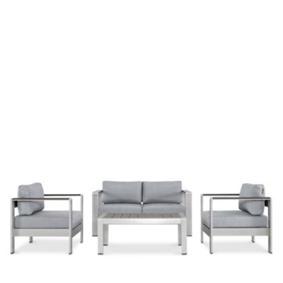 Modway Shore 4 Piece Outdoor Patio Set