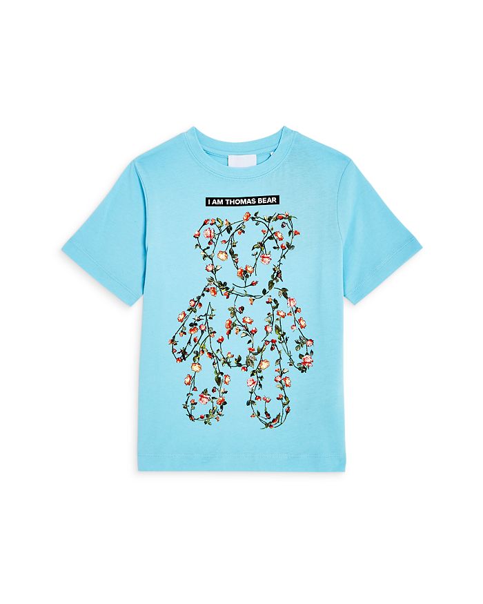 Burberry Girls Floral Thomas Bear Tee Little Kid Big Kid Bloomingdale s