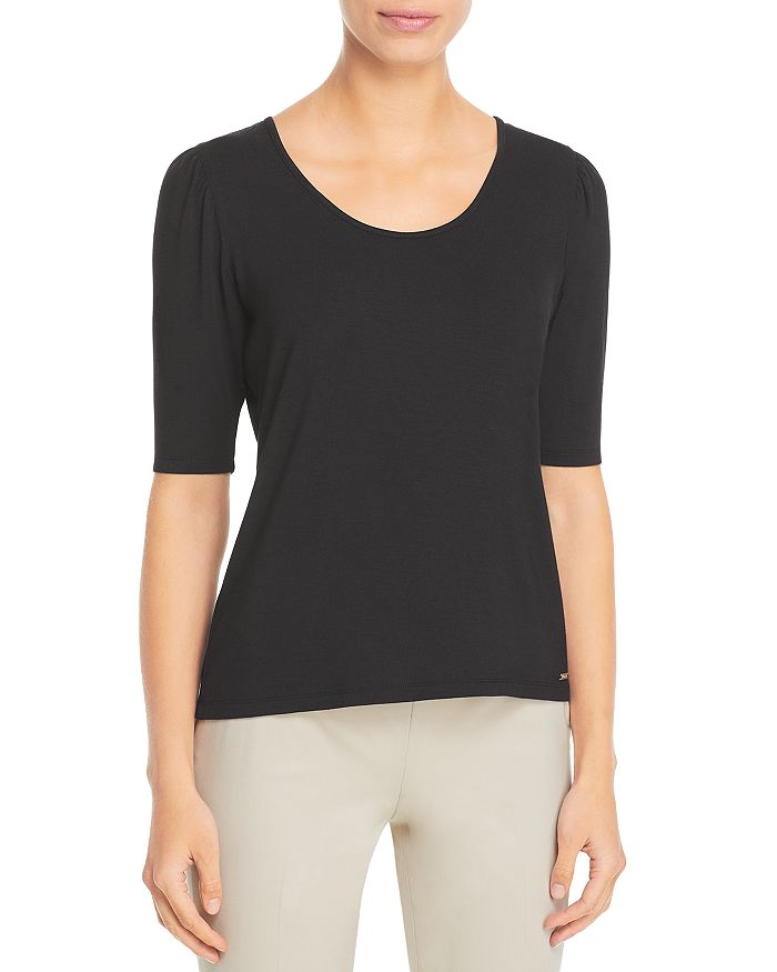 T Tahari Elbow Sleeve Top Bloomingdale's