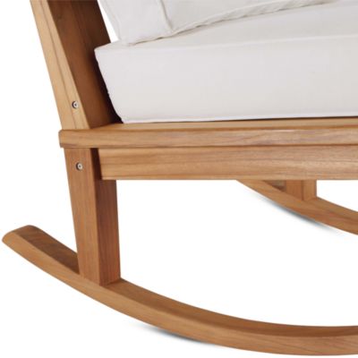 Marina Outdoor Patio Teak Rocking Chair