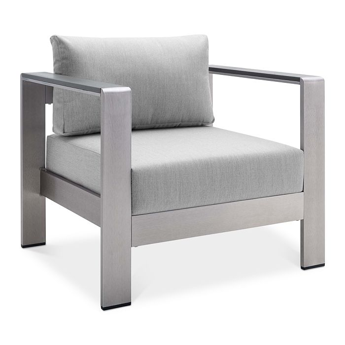 Modway Shore Sunbrella® Fabric Aluminum Outdoor Patio Armchair