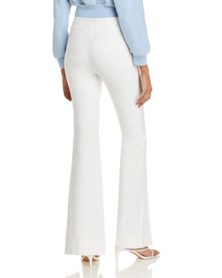 Maeve Slit Hem Flare Pants