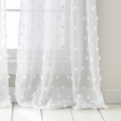 Ella Sheer Pole Top Panels, 96&amp;quot;