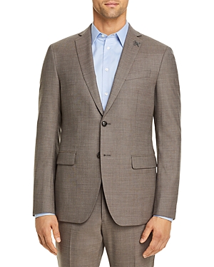 John Varvatos Star Usa Bleecker Sharkskin Slim Fit Suit Jacket