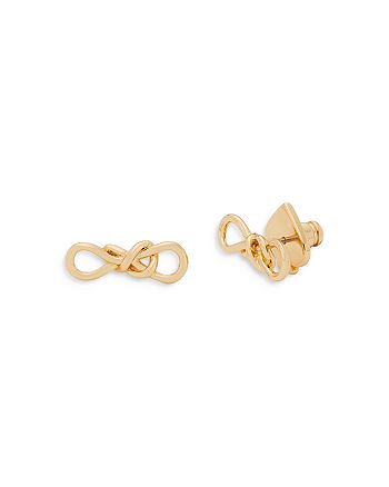 kate spade new york Twist Knot Stud Earrings in 14K Gold Plate |  Bloomingdale's
