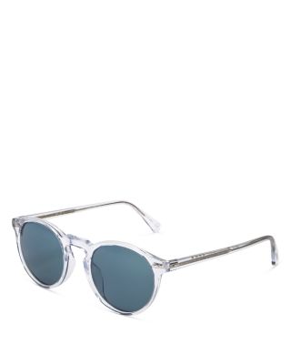 Oliver Peoples - Gregory Peck Round Sunglasses, 50mm