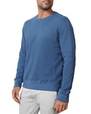 velvet crewneck sweatshirt