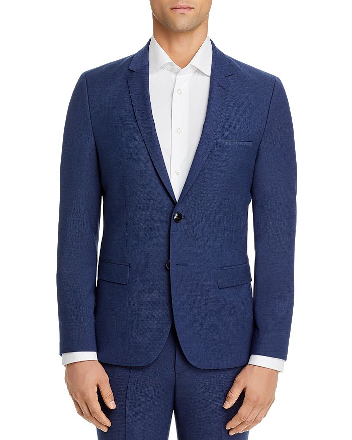 HUGO Arti Textured Solid Extra Slim Fit Suit Jacket | Bloomingdale's