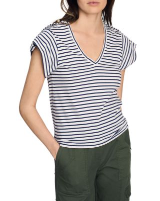 Derek Lam 10 Crosby - Lynne V Neck Tee