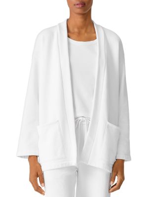 eileen fisher high collar jacket