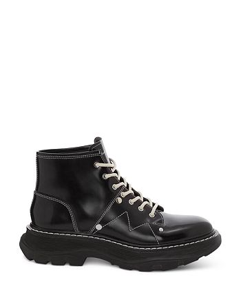 Alexander McQUEEN Men's Leather Tread Boots | Bloomingdale's