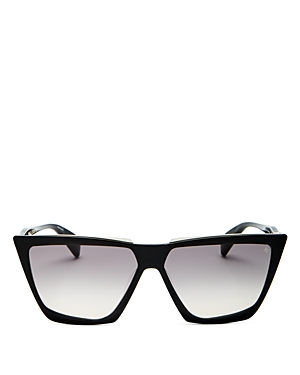 Rag & Bone Women's Cat Eye Sunglasses, 54mm In Gry Green/grey Shaded Gradient