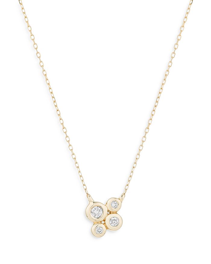Adina Reyter 14k Yellow Gold Diamond Barnacles Pendant Necklace, 16