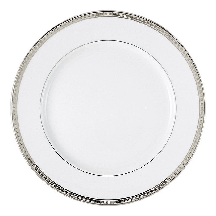 Shop Bernardaud Athena Dinner Plate In Platinum