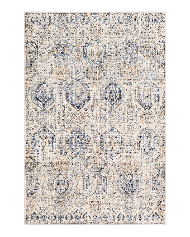 Shop Surya Indigo Igo-2306 Area Rug, 6'7 X 9' In Light Blue