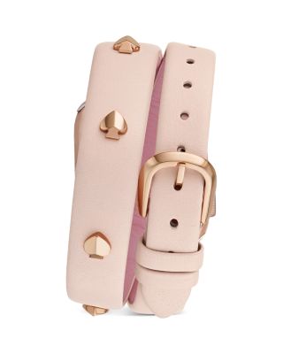 kate spade new york Blush Leather Double Wrap Apple Watch  display picture 3