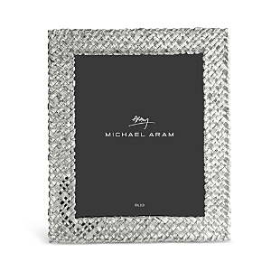 Shop Michael Aram Michale Aram Palm Frame, 8 X 10 In Silver